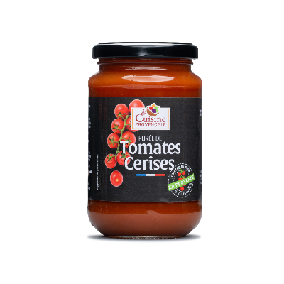 Purée de tomates cerises